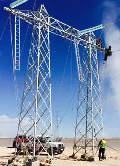 Construcción, montaje y conexión de líneas de evacuación - Tecnored