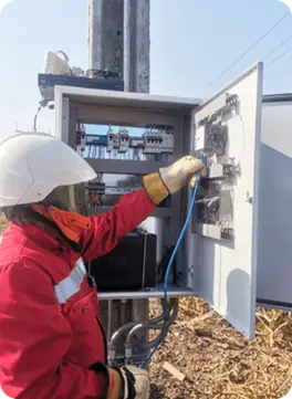 Pruebas de comunicación en generación de energía -Tecnored